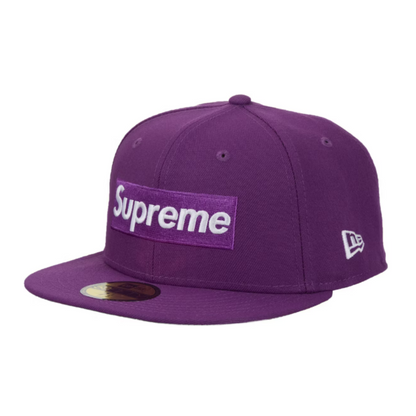 Supreme Championship Box Logo New Era 59fifty Purple