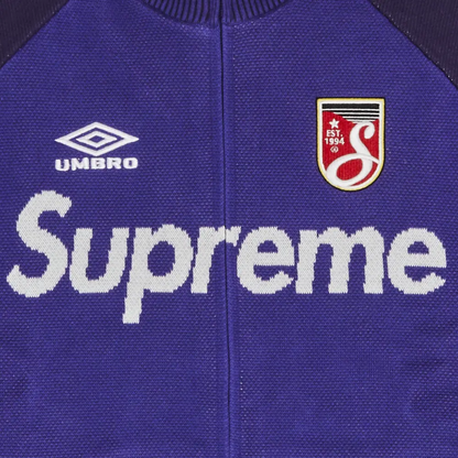 Sweater Supreme x Umbro Zip Up Purple