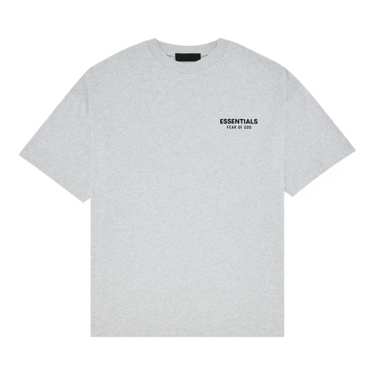 Polera Essentials Jersey Crewneck Light Heather Grey FW24