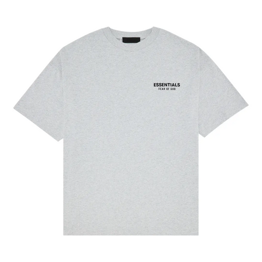 Polera Essentials Jersey Crewneck Light Heather Grey FW24