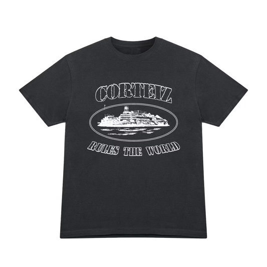 Polera Corteiz OG Alcatraz Black - M