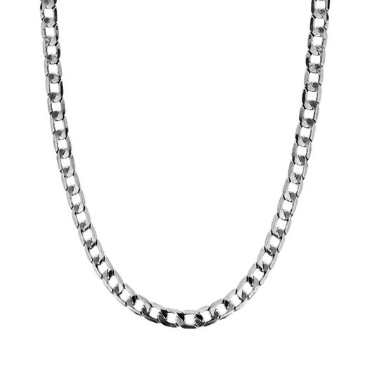 Collar Twojeys Cuban Silver