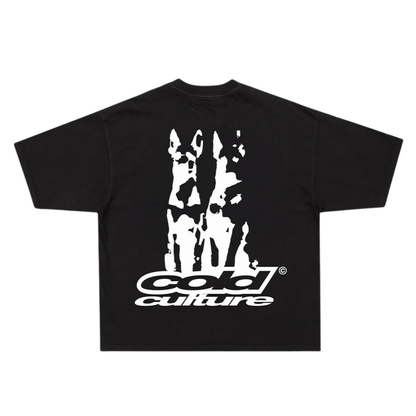 Polera Cold Culture Dogs Black