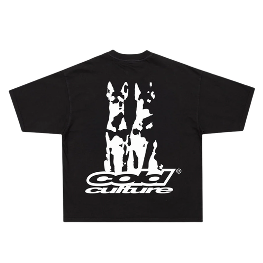 Polera Cold Culture Dogs Black