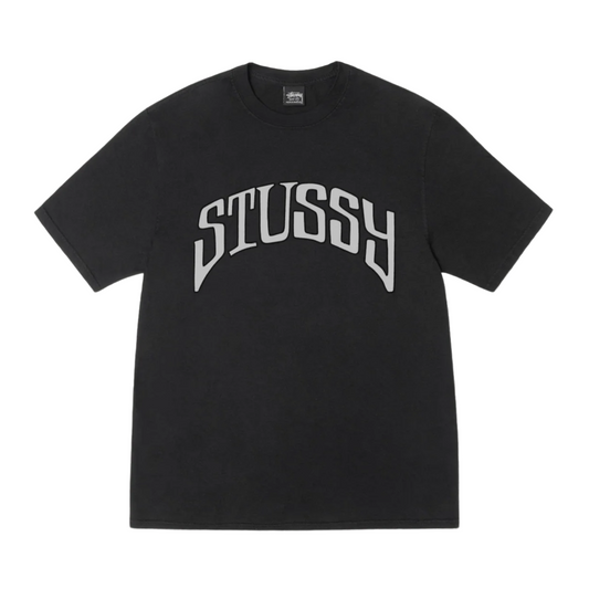 Polera Stussy Arched Pigment Dyed Black