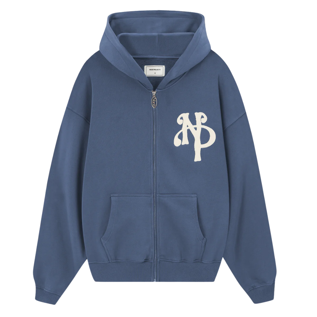 Poleron Nude Project Kill Bill Zip-Up Indigo