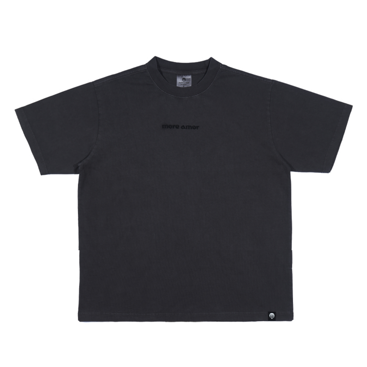 Polera More Amor Grey Boxy Fit