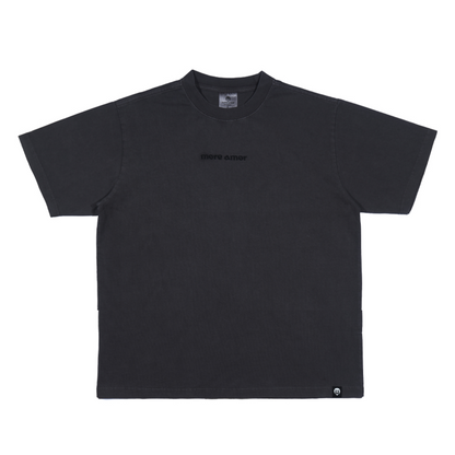 Polera More Amor Grey Boxy Fit