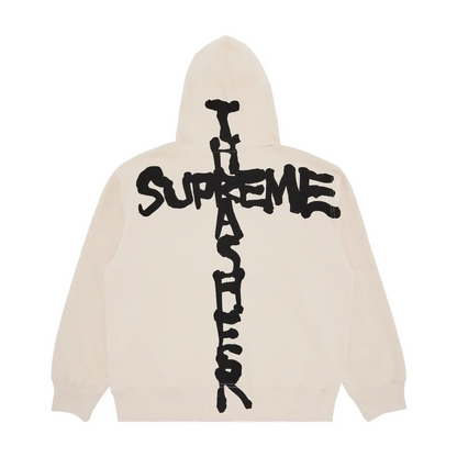 Poleron Supreme x Thrasher Zip Up Stone