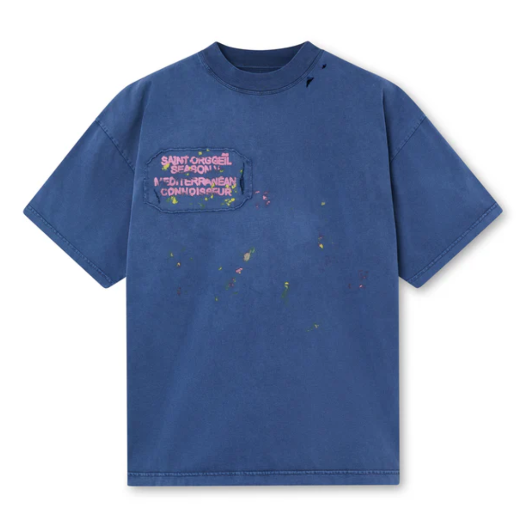 Polera Orggeil Reflexion Heavy Washed Navy