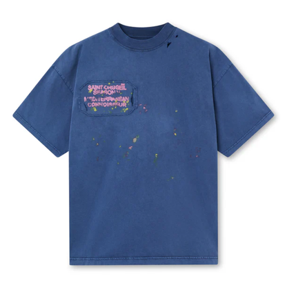 Polera Orggeil Reflexion Heavy Washed Navy