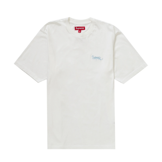 Supreme Washed Tag S/S Top White