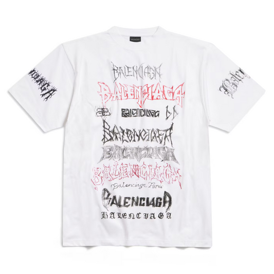 Polera Balenciaga Diy Metal Oversize