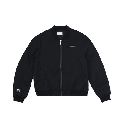 More Amor Bomber Jacket Crane Black Intemperie