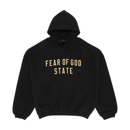 Poleron Essentials State Fleece Black FW24