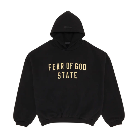 Poleron Essentials State Fleece Black FW24