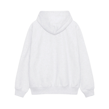Poleron Stussy Stock Logo Applique Ash Heather