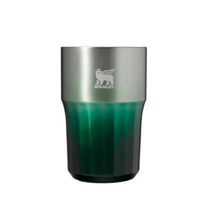 Vaso The Golden Hour Prismatic™ facetado Verde | 408 ml