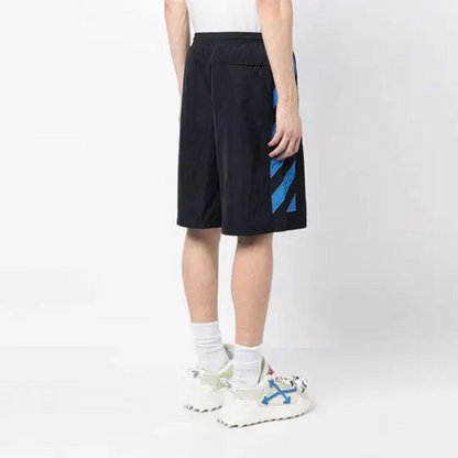 Short Off-White Diag Outline Track Outer Space - M