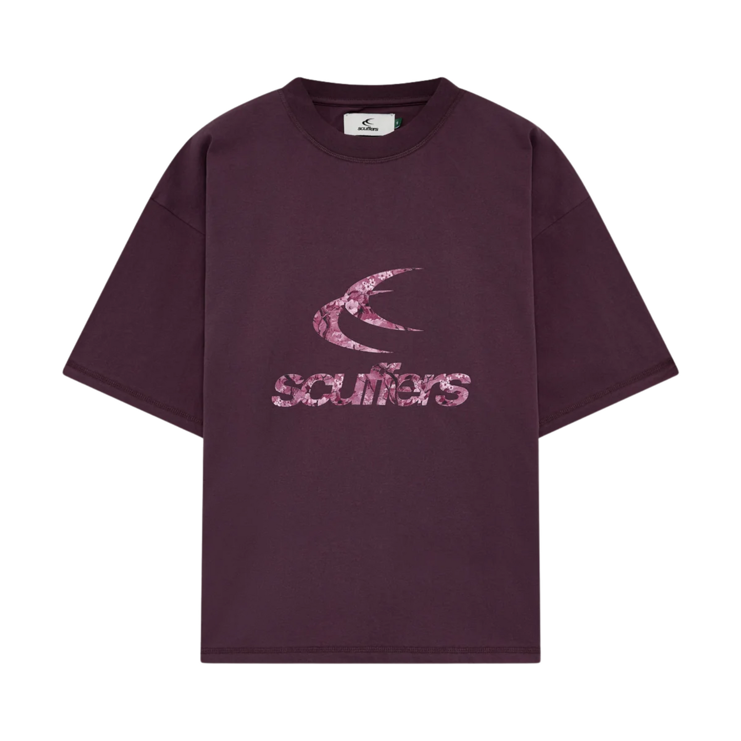 Polera Scuffers Real Flower Burgundy