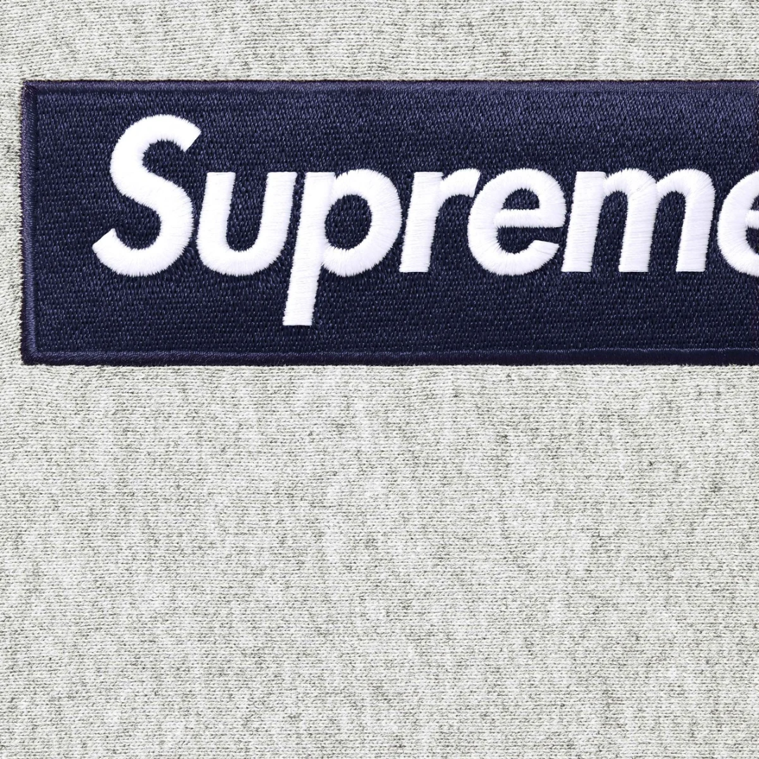 Poleron Supreme Box Logo Grey