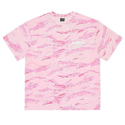 Polera Corteiz Island Puff Pink Tiger Camo