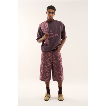Polera Scuffers Real Flower Burgundy