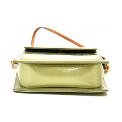 Louis Vuitton Light Green Monogram Vernis Mott Bag (USED)