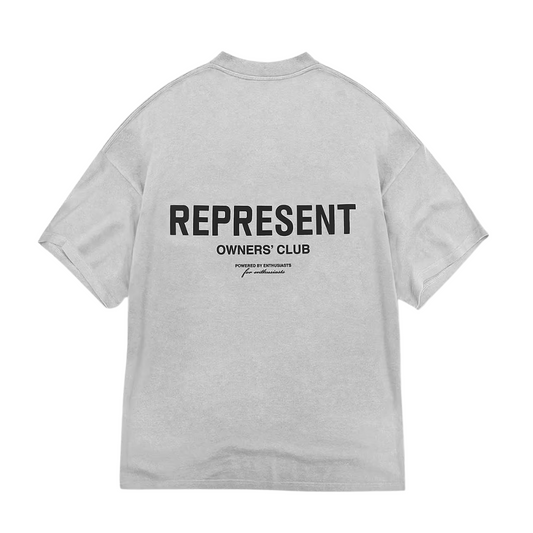 Polera Represent Owners Club Ash Grey