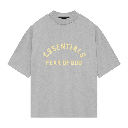 Polera Essentials Heavy Jersey Crewneck Light Heather Grey