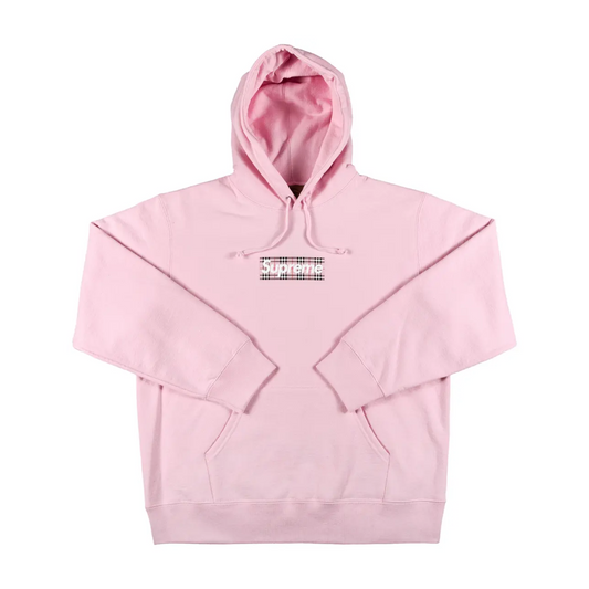Poleron Supreme x Burberry Box Logo Light Pink - XL