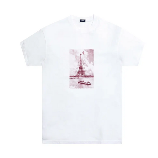 Polera Kith Floral Marron Eiffel White