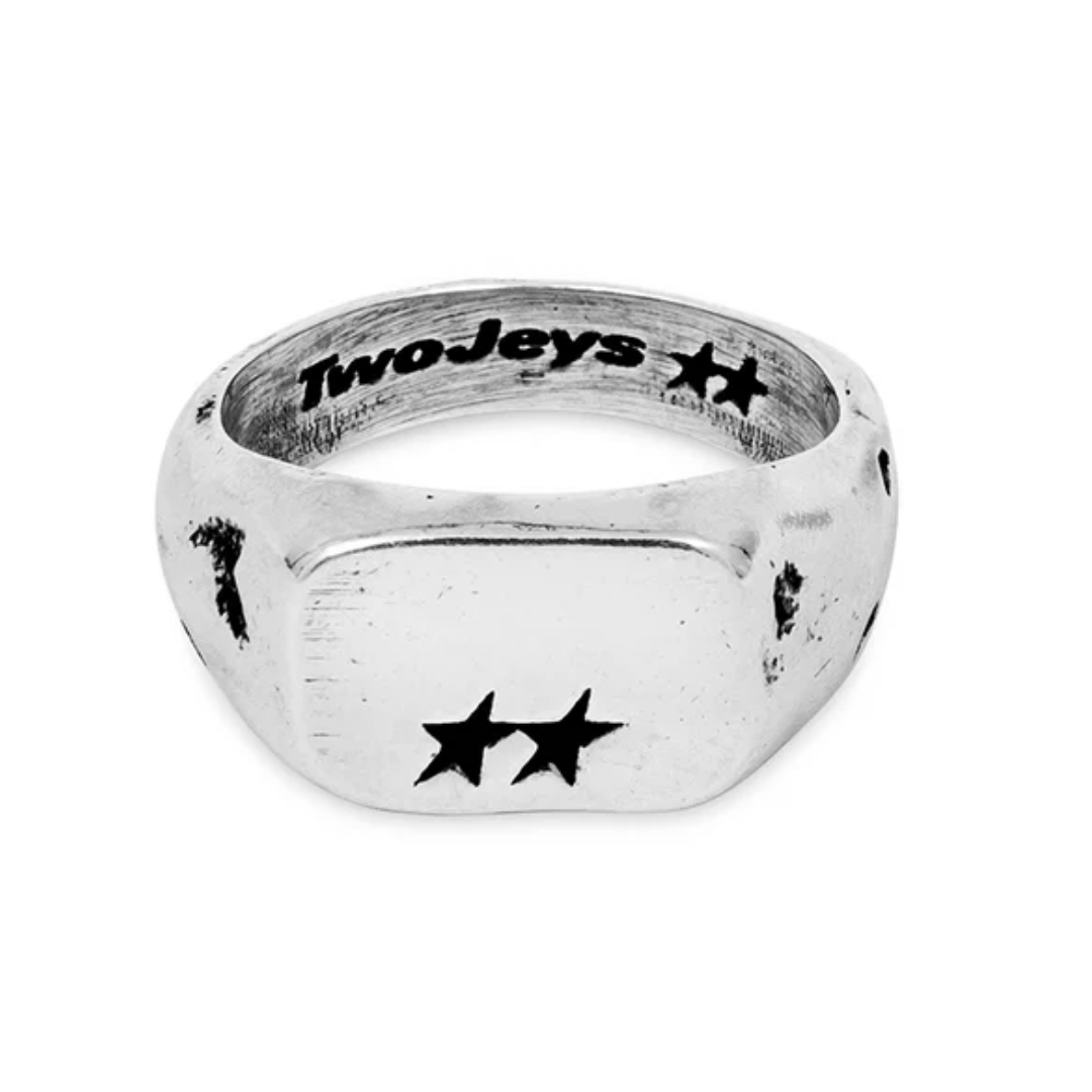 Anillo Twojeys Elongated Silver