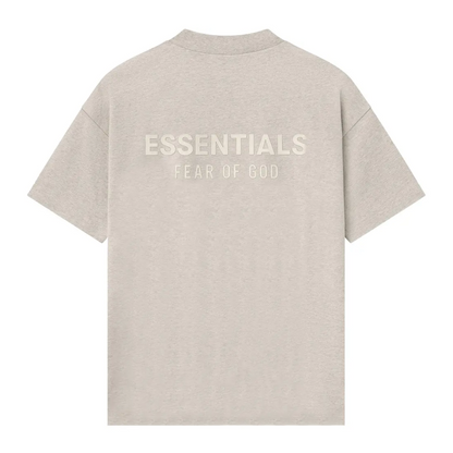 Polera Essentials Classic Heather Stone SS25