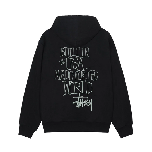 Poleron Stussy Built in Usa Black