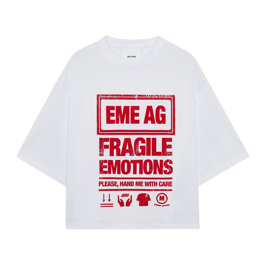 Polera Eme Studios Alert Pearl Oversized