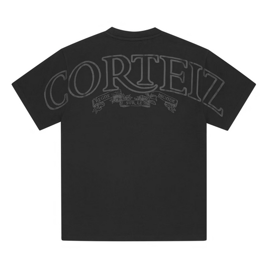 Polera Corteiz Royale Heavyweight Triple Black