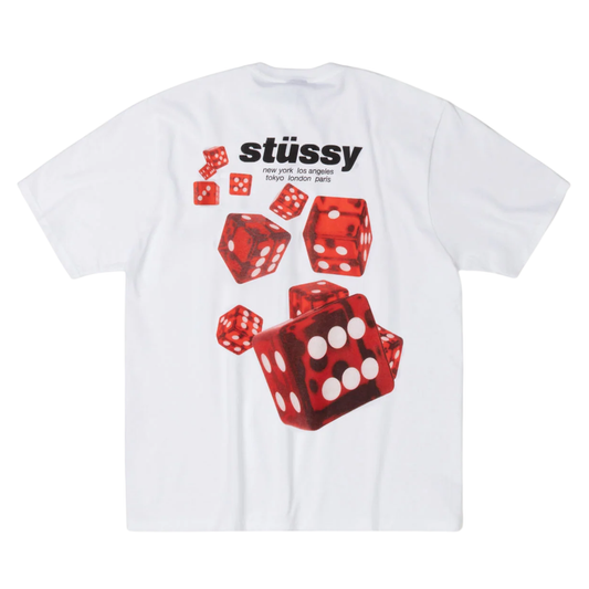 Polera Stussy Rollers White - XL