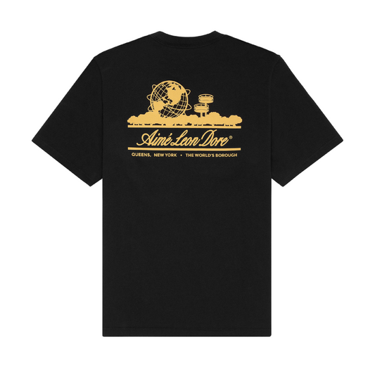 Polera Aimé Leon Dore Unisphere Jet Black