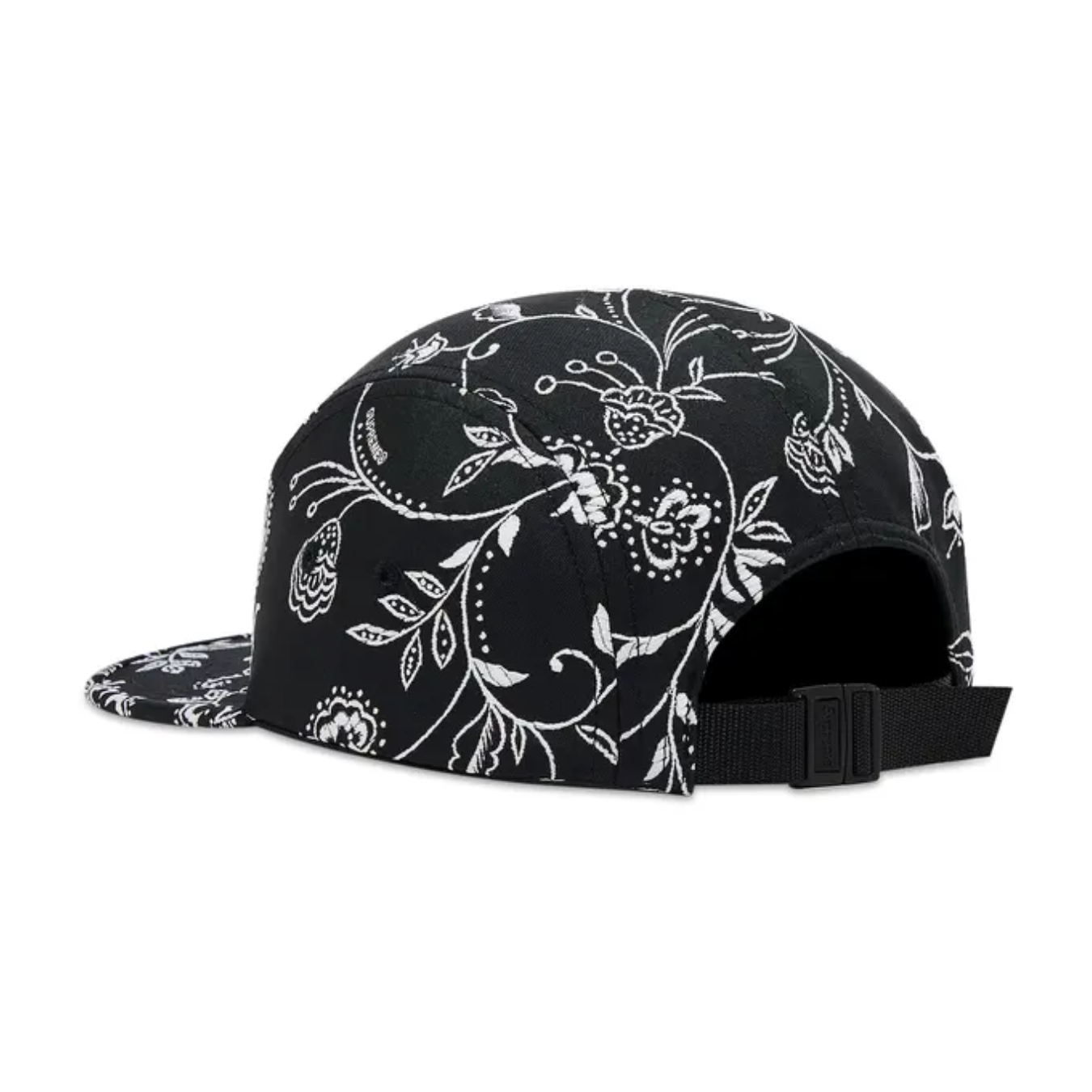 Gorro Supreme Floral Jacquard Camp Cap Black