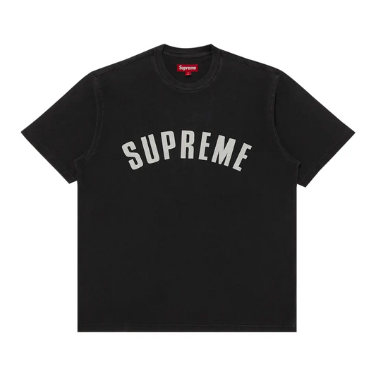 Polera Supreme Cracked Arc S/S Top Black