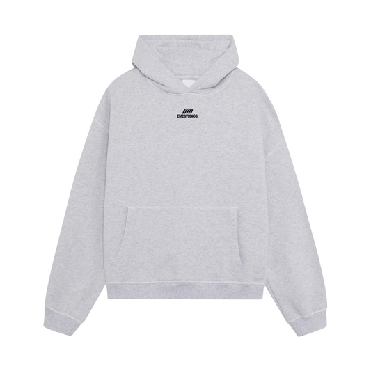 Poleron Eme Studios Basic Heather Grey Oversized