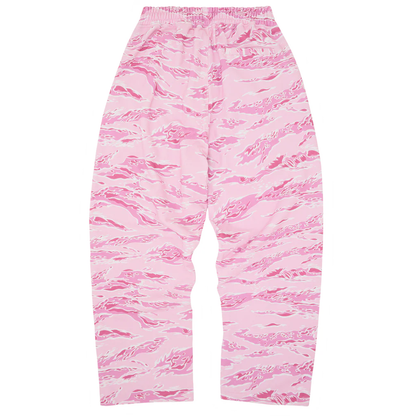 Pantalon Corteiz Puff Island Pink Tiger Camo