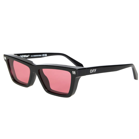 Lentes OFF-WHITE Cambridge Solid Black Red