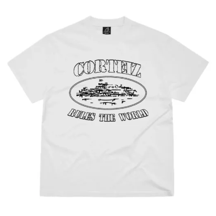 Polera Corteiz OG Artillery White