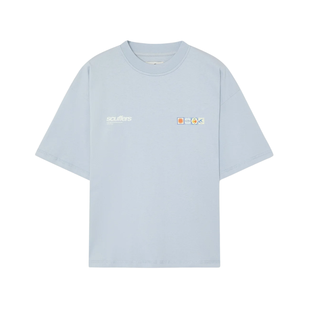 Polera Scuffers Menorca Light Blue
