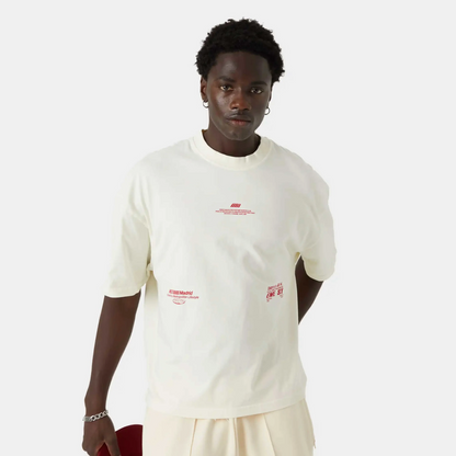 Polera Eme Studios Metropolitan Off Sand Oversized
