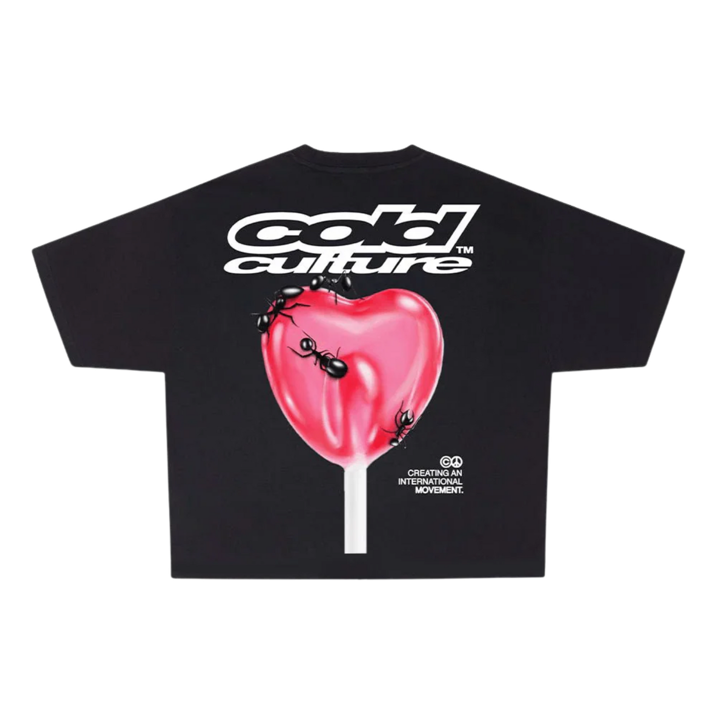 Polera Cold Culture Lollipop Black