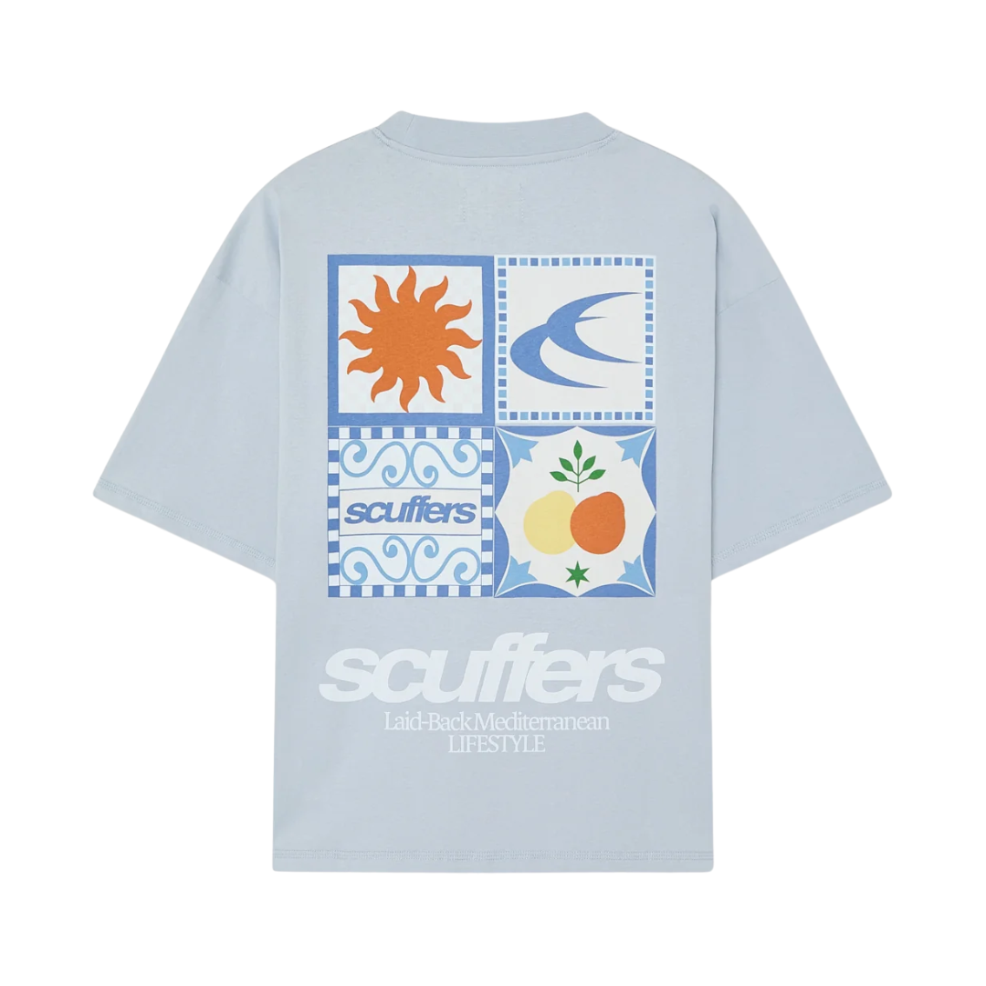 Polera Scuffers Menorca Light Blue