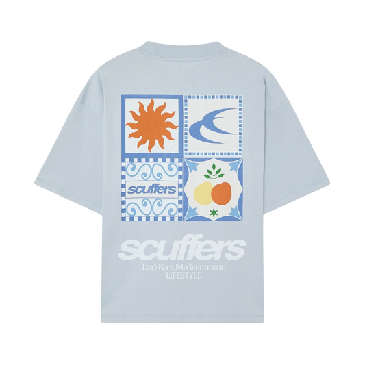 Polera Scuffers Menorca Light Blue